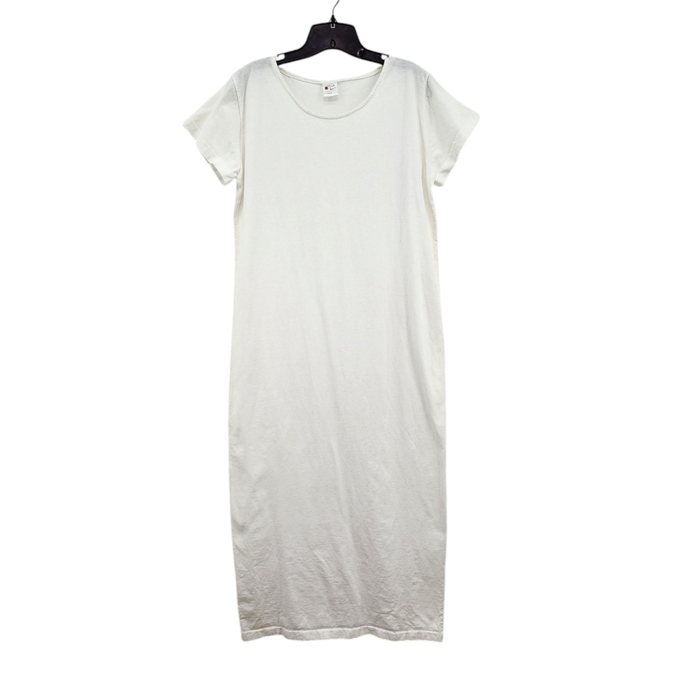 Nola True Women's 100% Cotton Casual Midi Shirt Dress - 1